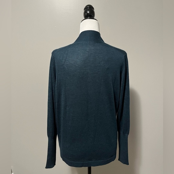 Zara Long Sleeve Cross Over Knit Sweater - Picture 10 of 12